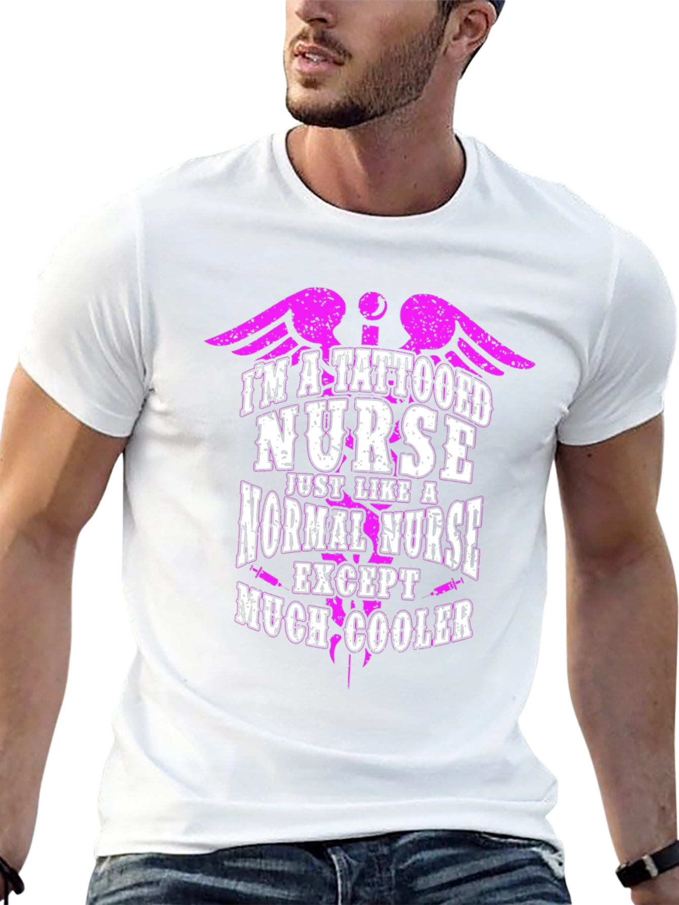 Tattooed Nurse T-Shirt: Edgy Style