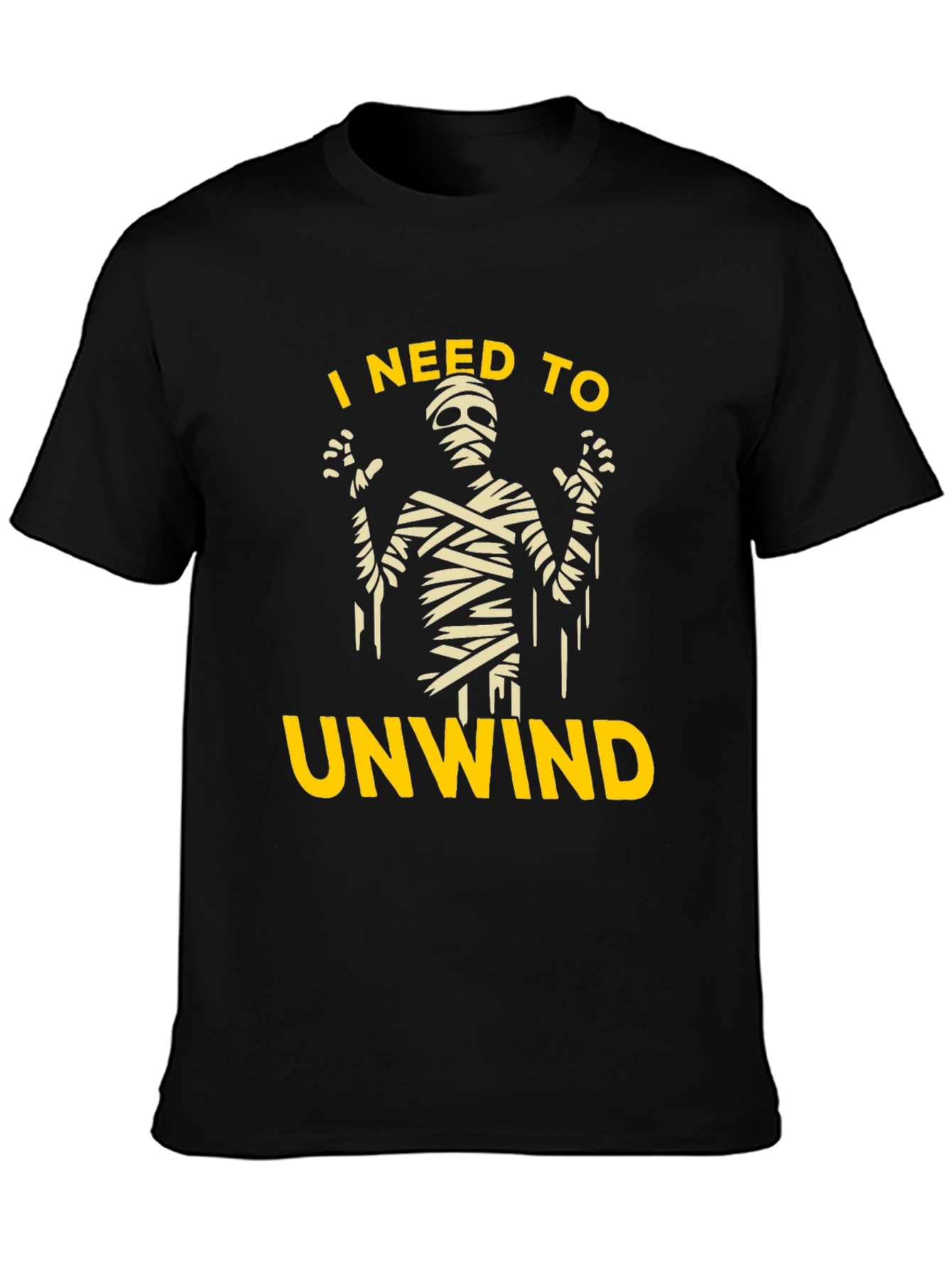 Unwind Mummy Graphic T-Shirt - Relax in Style
