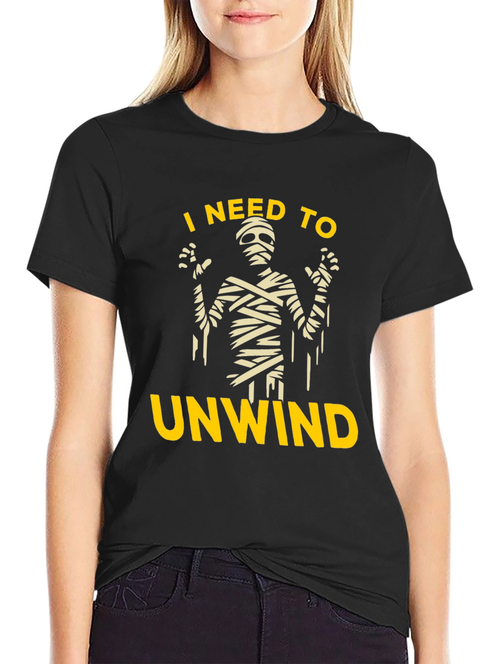 Unwind Mummy Graphic T-Shirt - Relax in Style