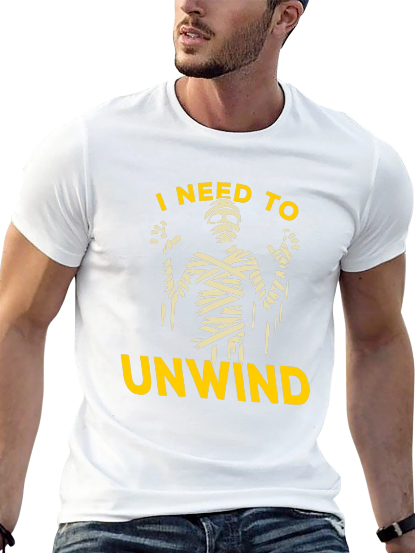 Unwind Mummy Graphic T-Shirt - Relax in Style