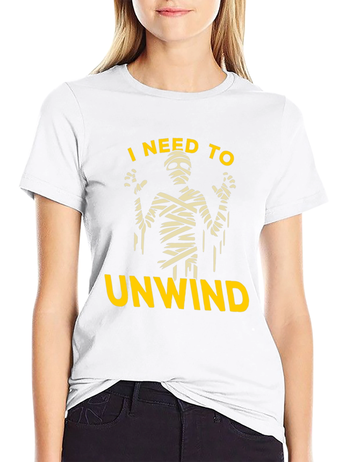 Unwind Mummy Graphic T-Shirt - Relax in Style