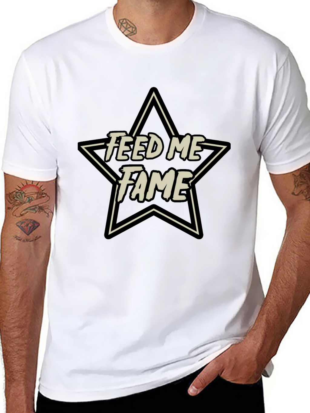 Feed Me Fame Star Graphic Tee