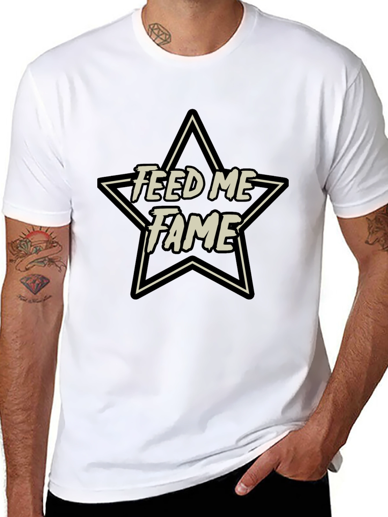 Feed Me Fame Star Graphic Tee
