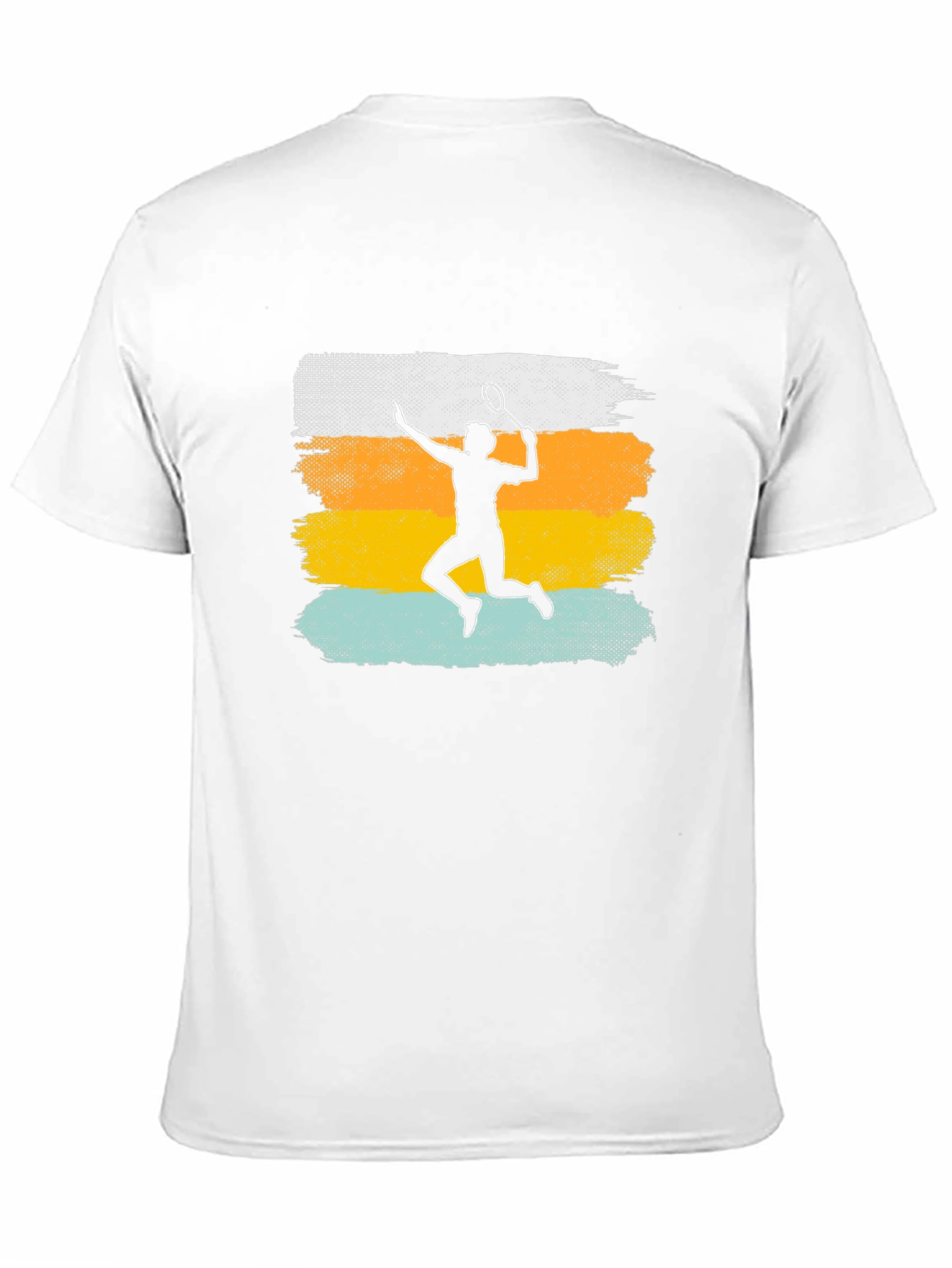 Badminton Player Graphic T-Shirt