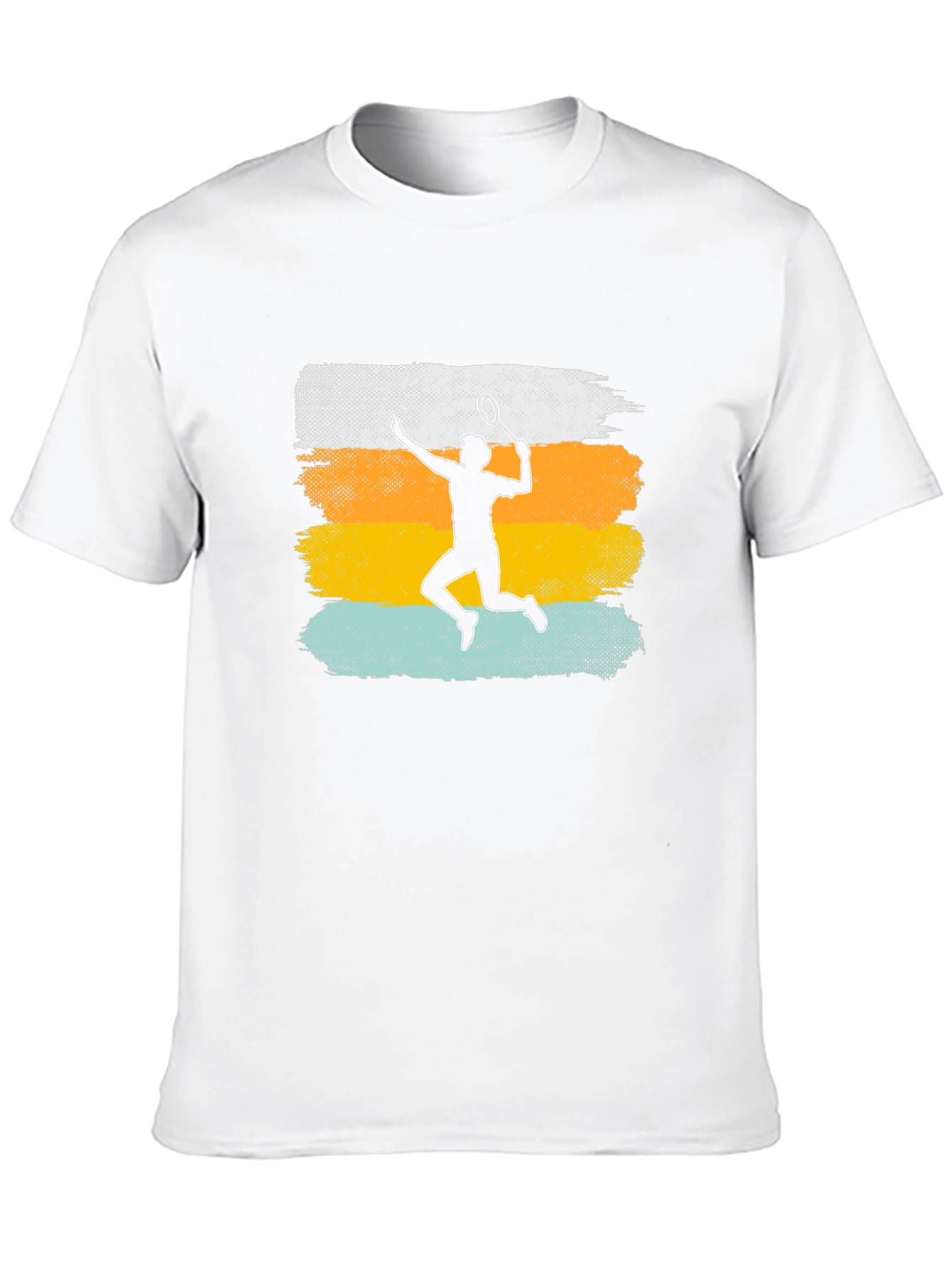 Badminton Player Graphic T-Shirt