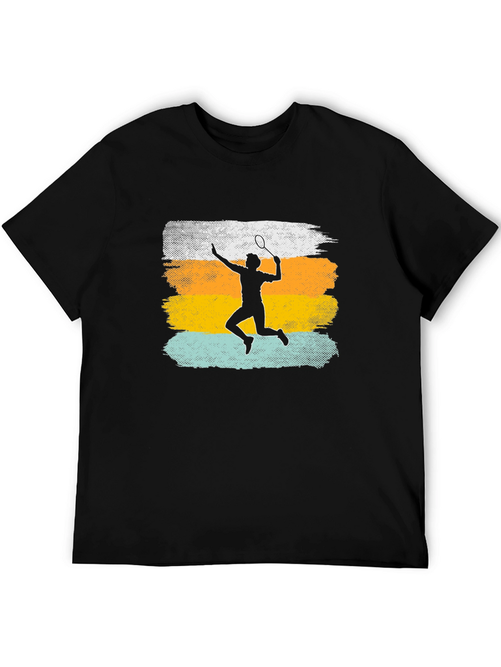 Badminton Player Graphic T-Shirt