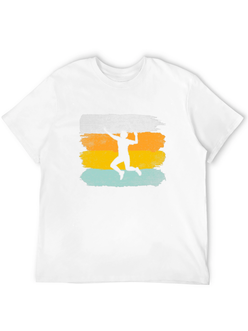 Badminton Player Graphic T-Shirt
