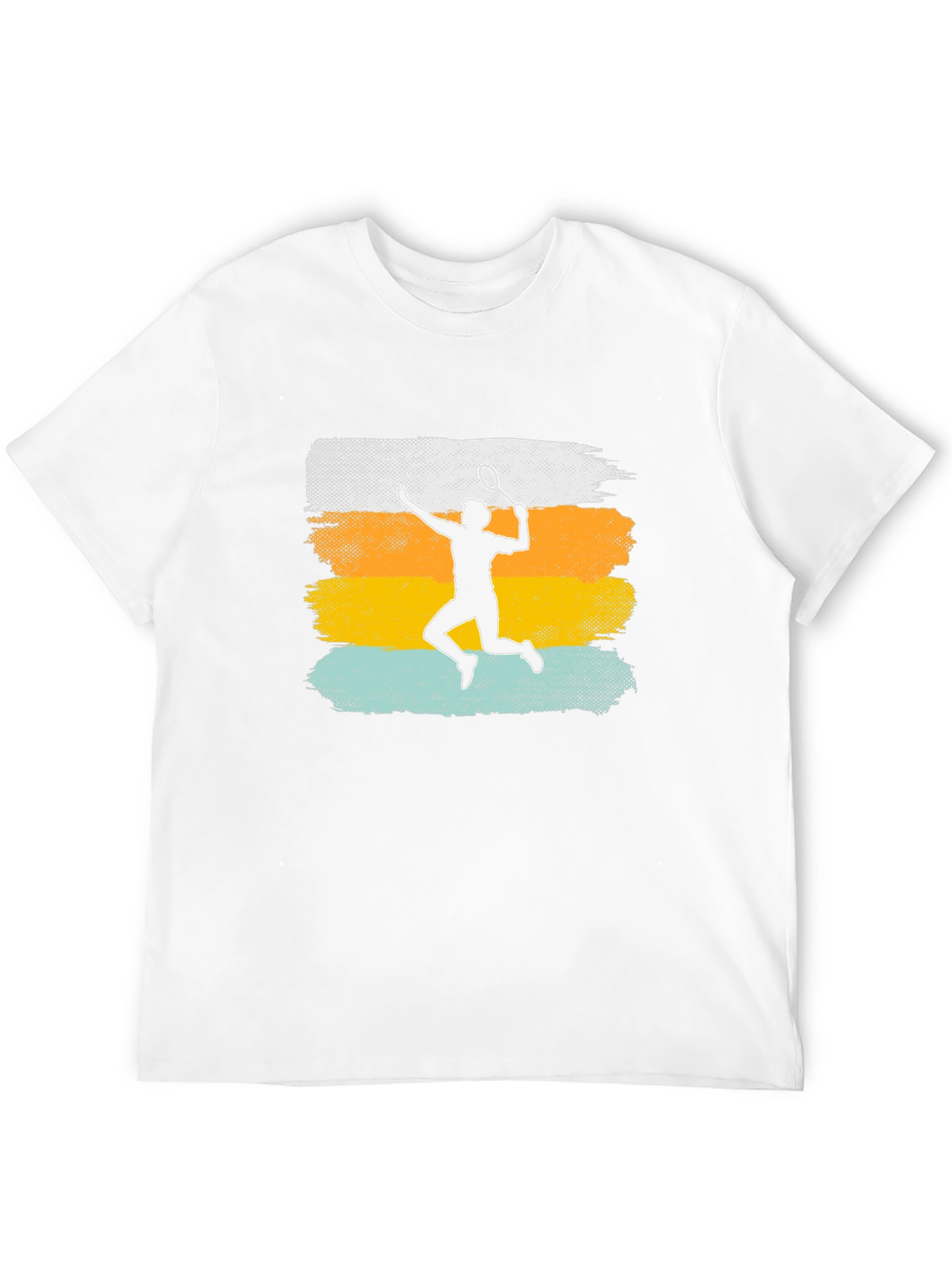 Badminton Player Graphic T-Shirt