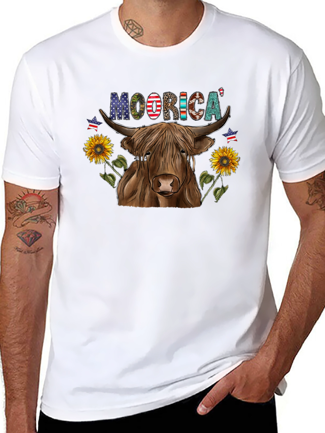 Moorica Highland Cow T-Shirt