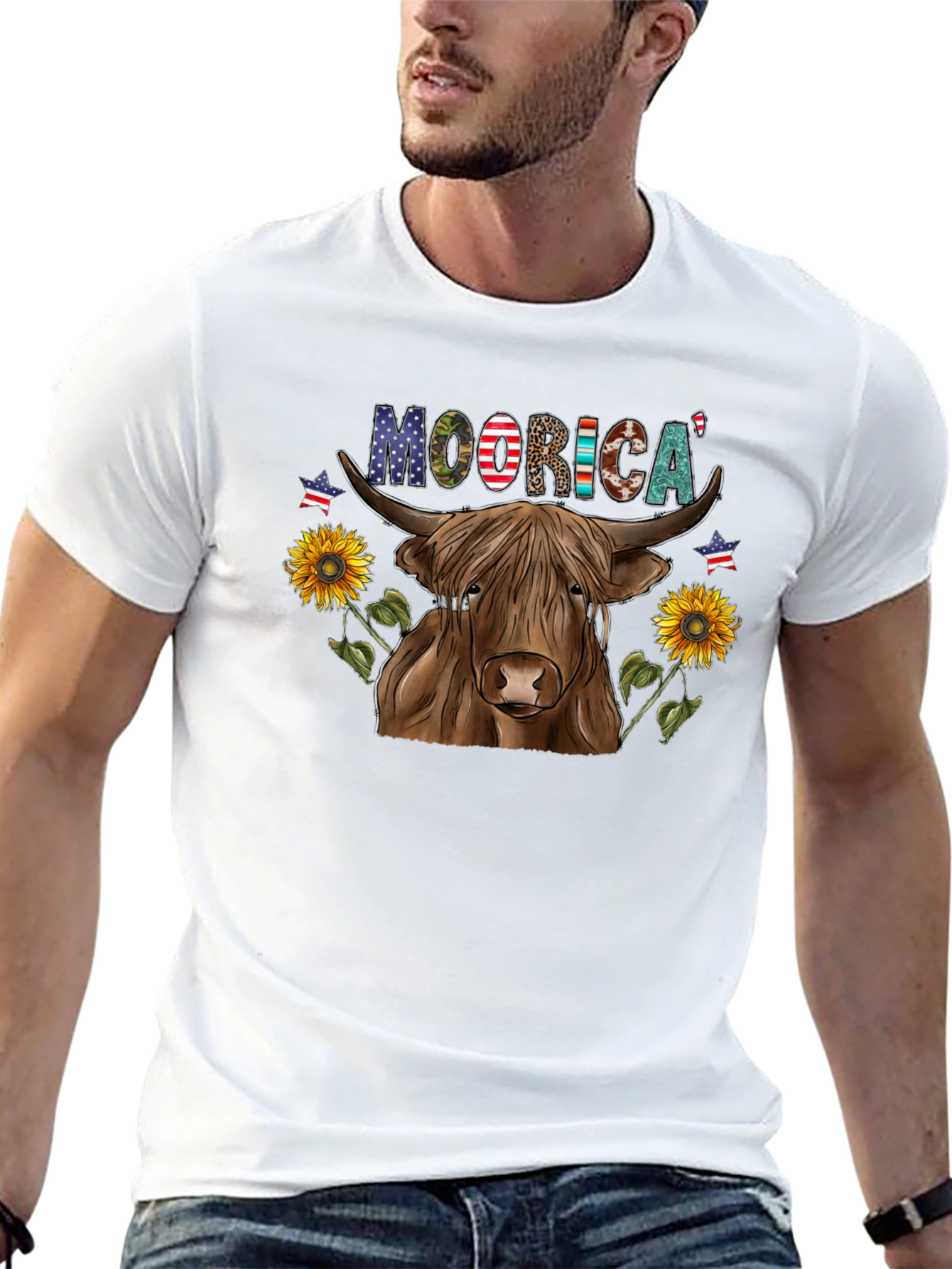 Moorica Highland Cow T-Shirt