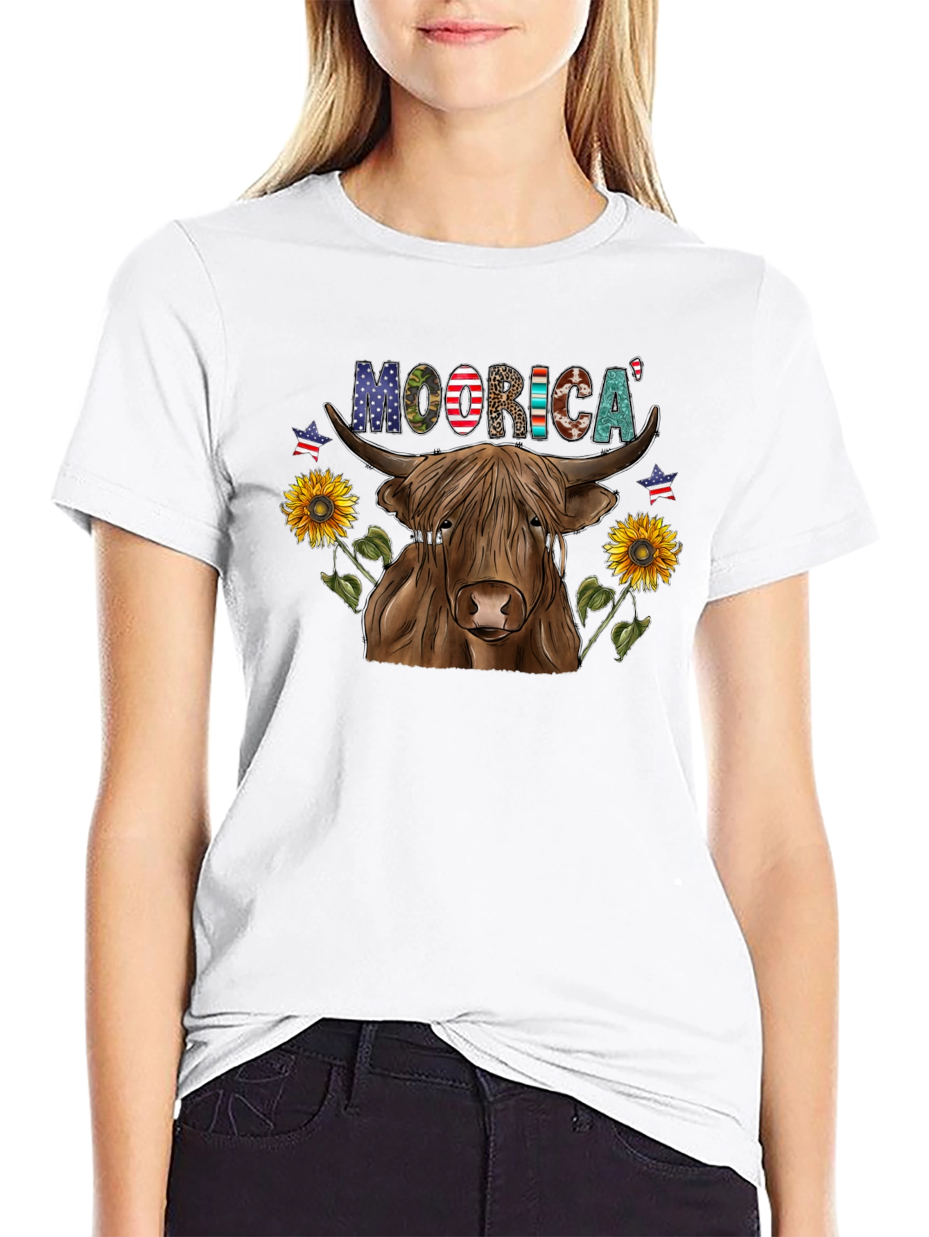 Moorica Highland Cow T-Shirt