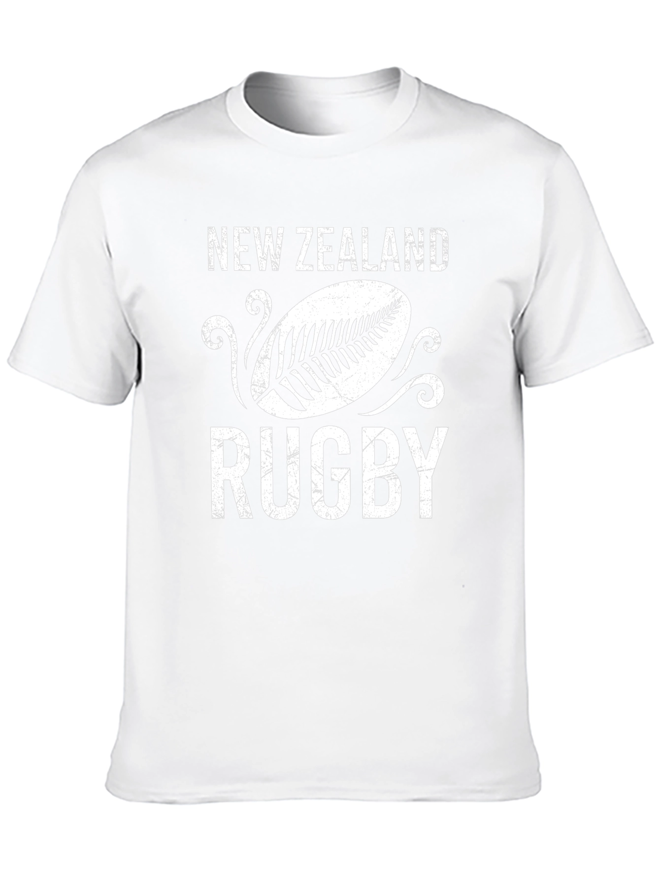 New Zealand Rugby T-Shirt - Black Cotton Tee