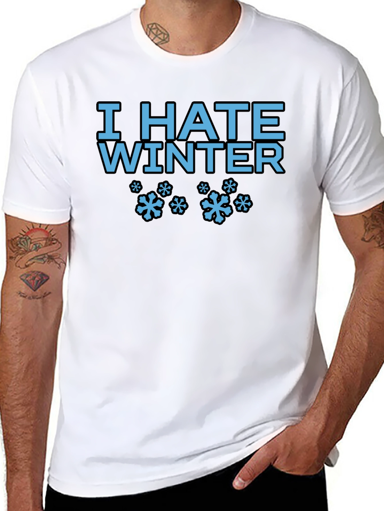 I Hate Winter Graphic Tee