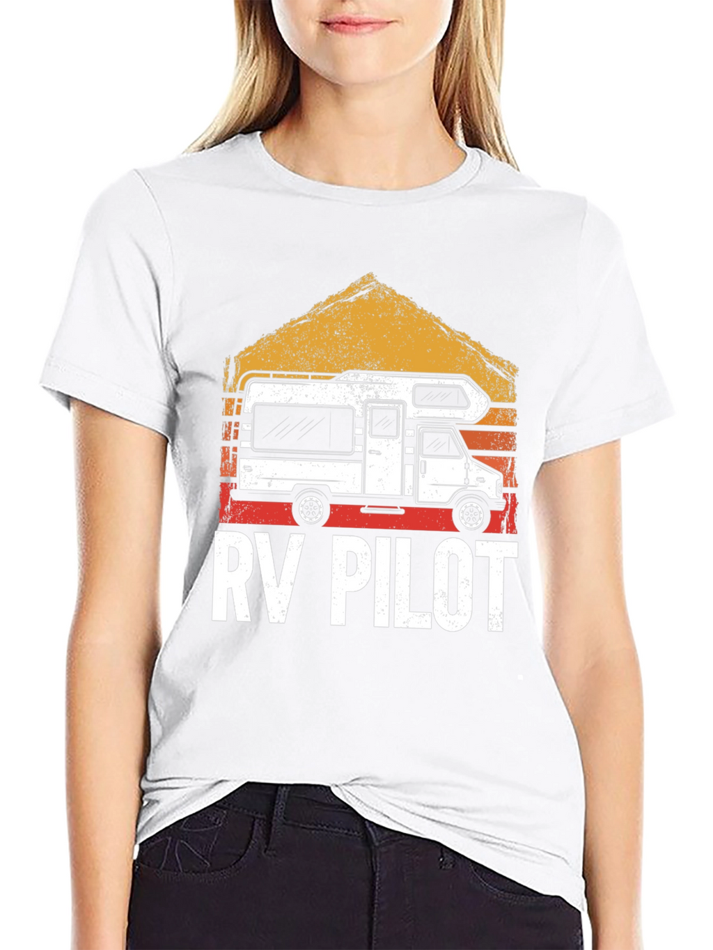 RV Pilot Graphic T-Shirt - Camping Adventure Tee