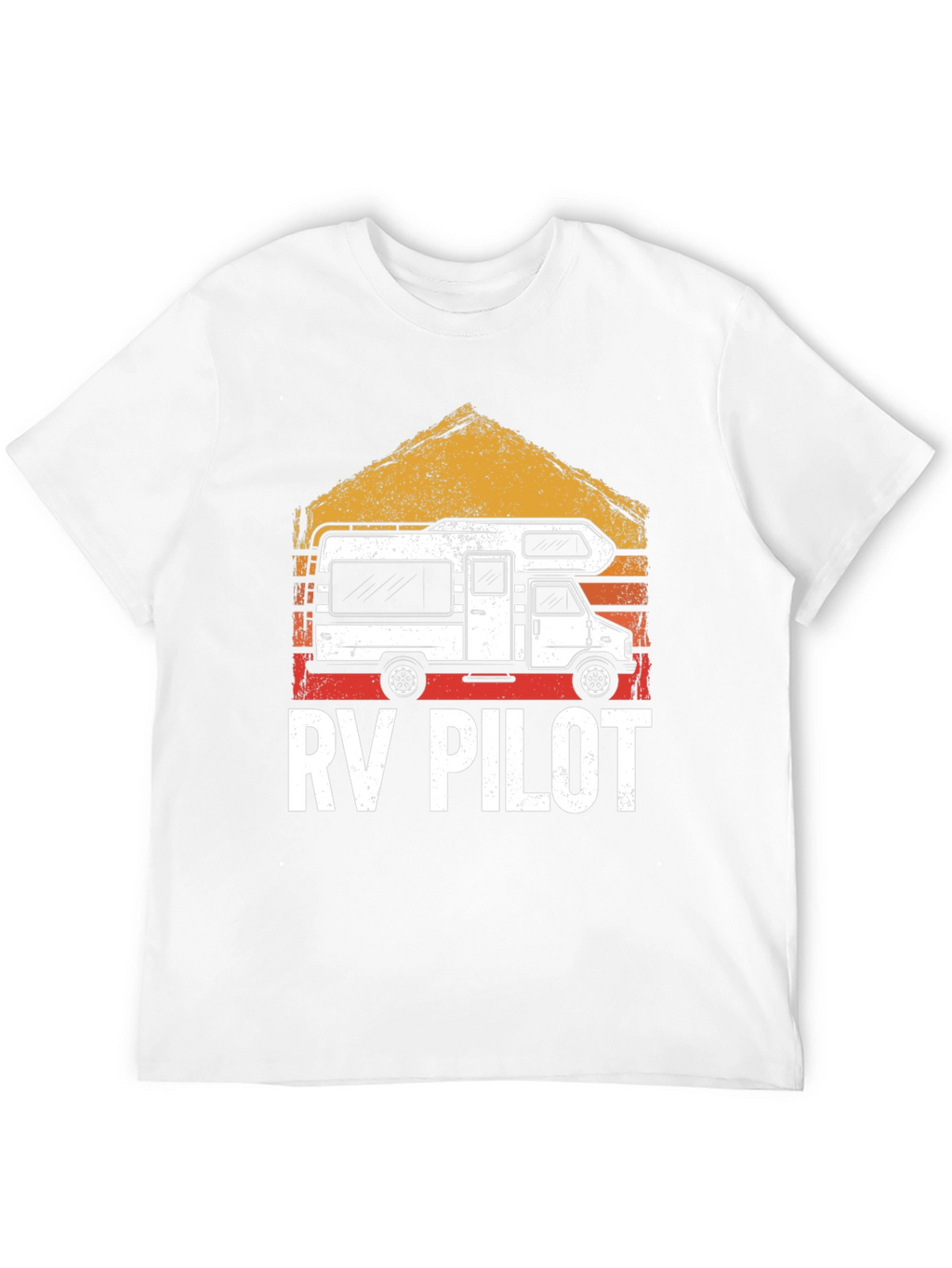 RV Pilot Graphic T-Shirt - Camping Adventure Tee
