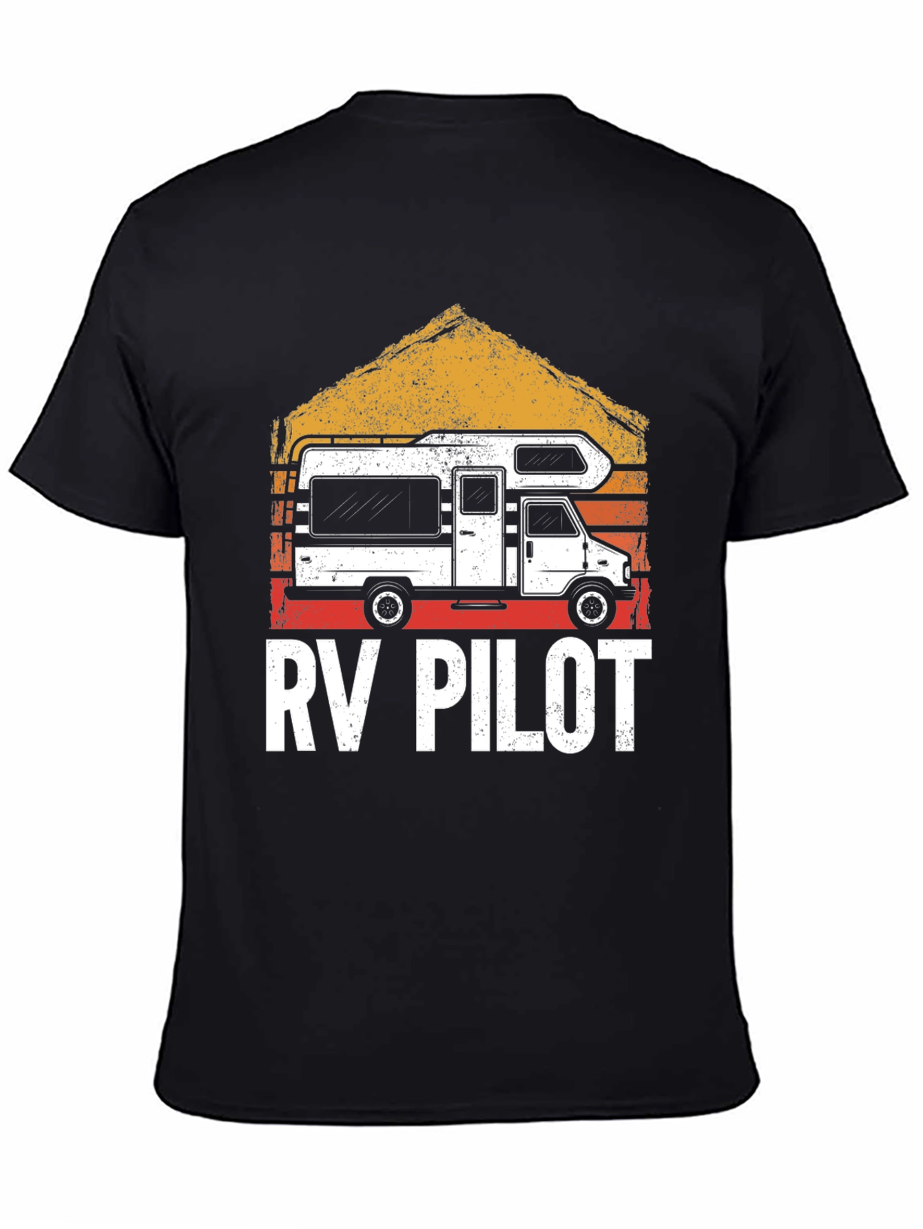 RV Pilot Graphic T-Shirt - Camping Adventure Tee