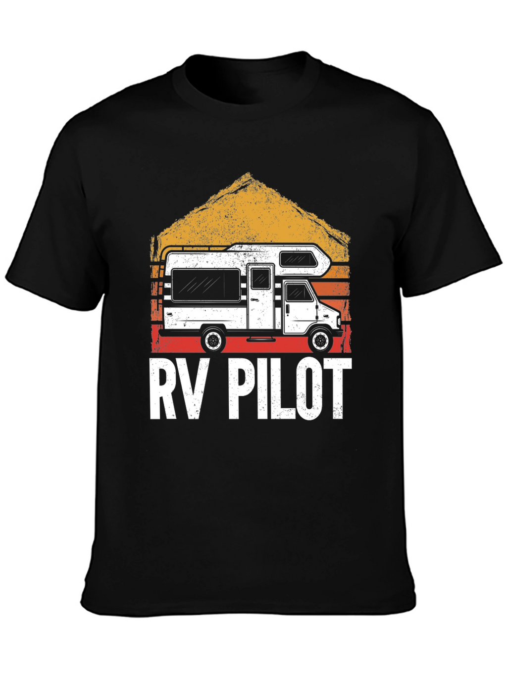 RV Pilot Graphic T-Shirt - Camping Adventure Tee
