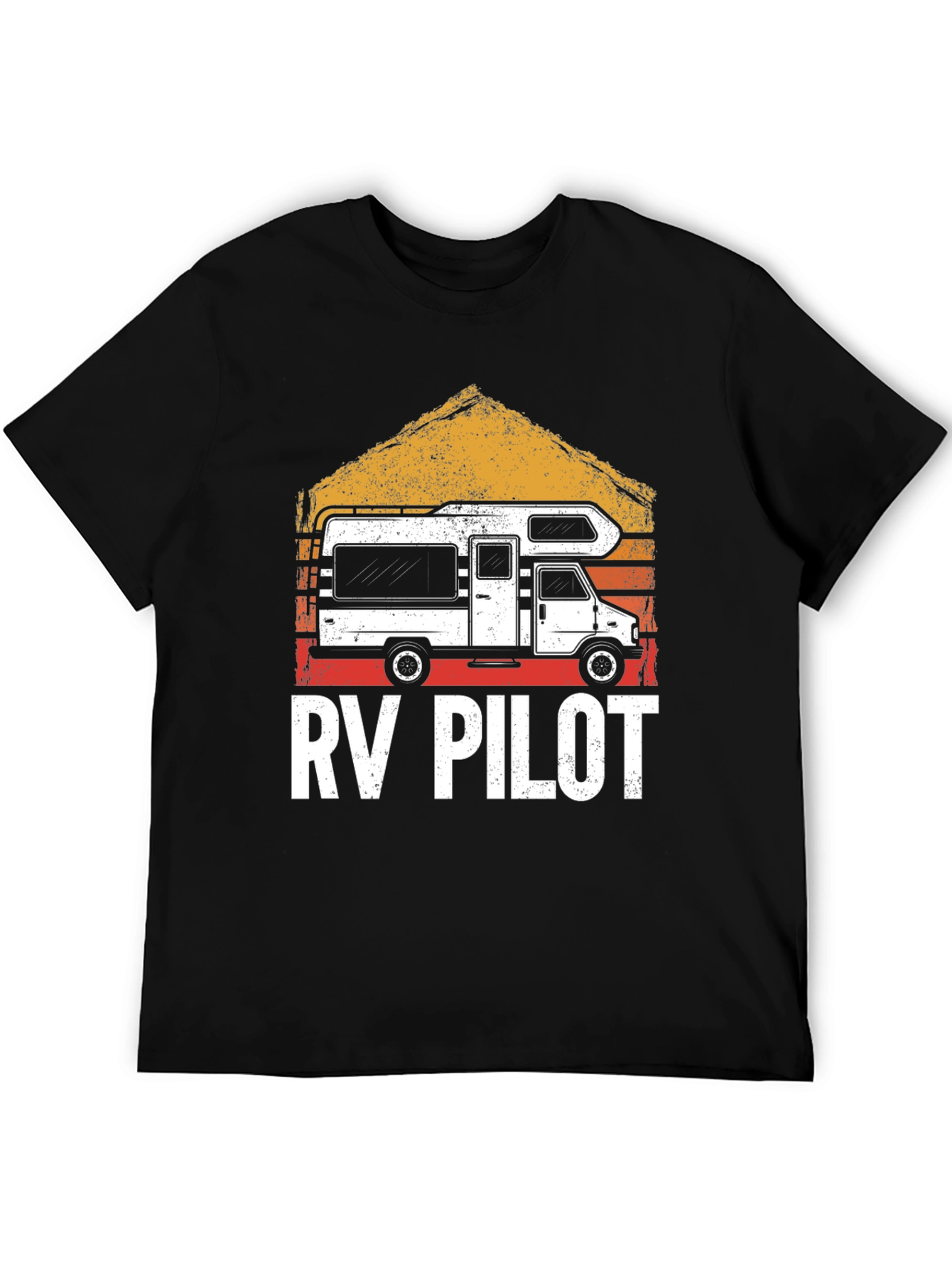 RV Pilot Graphic T-Shirt - Camping Adventure Tee