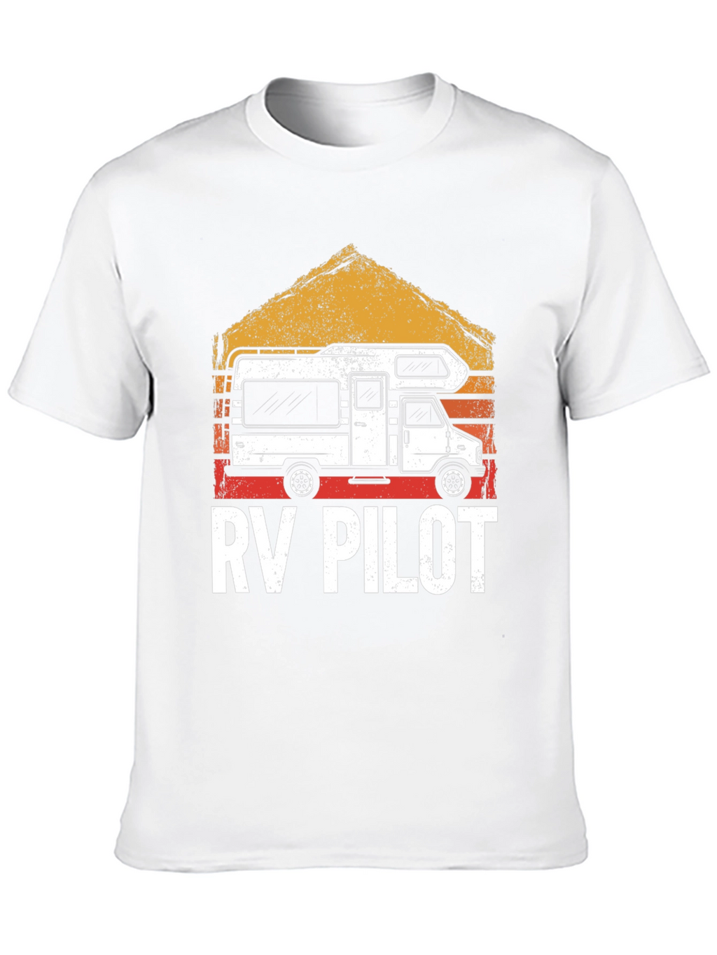 RV Pilot Graphic T-Shirt - Camping Adventure Tee