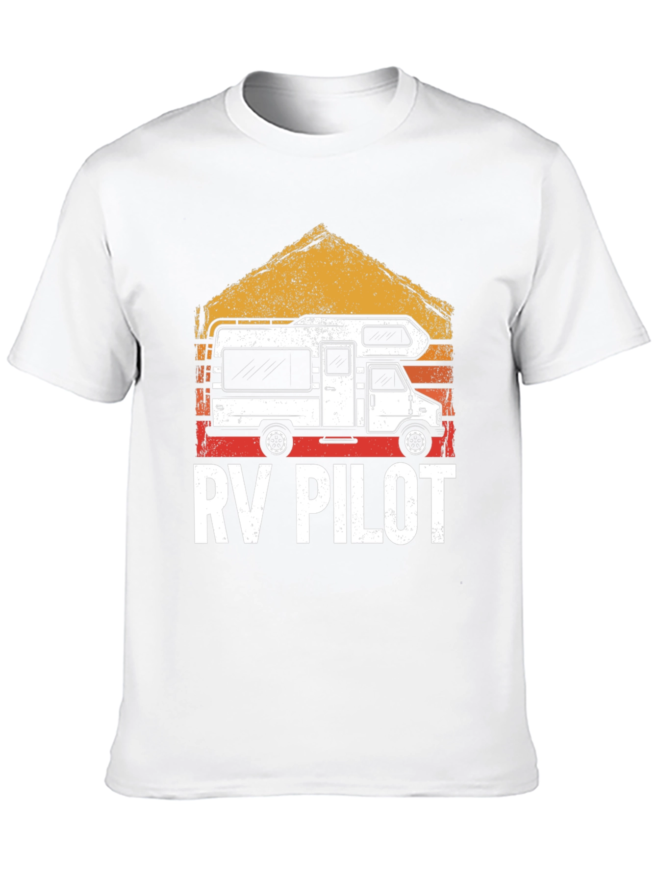 RV Pilot Graphic T-Shirt - Camping Adventure Tee
