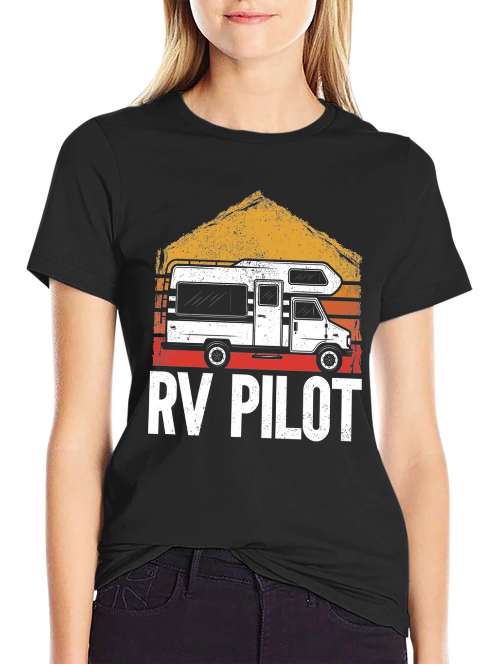 RV Pilot Graphic T-Shirt - Camping Adventure Tee