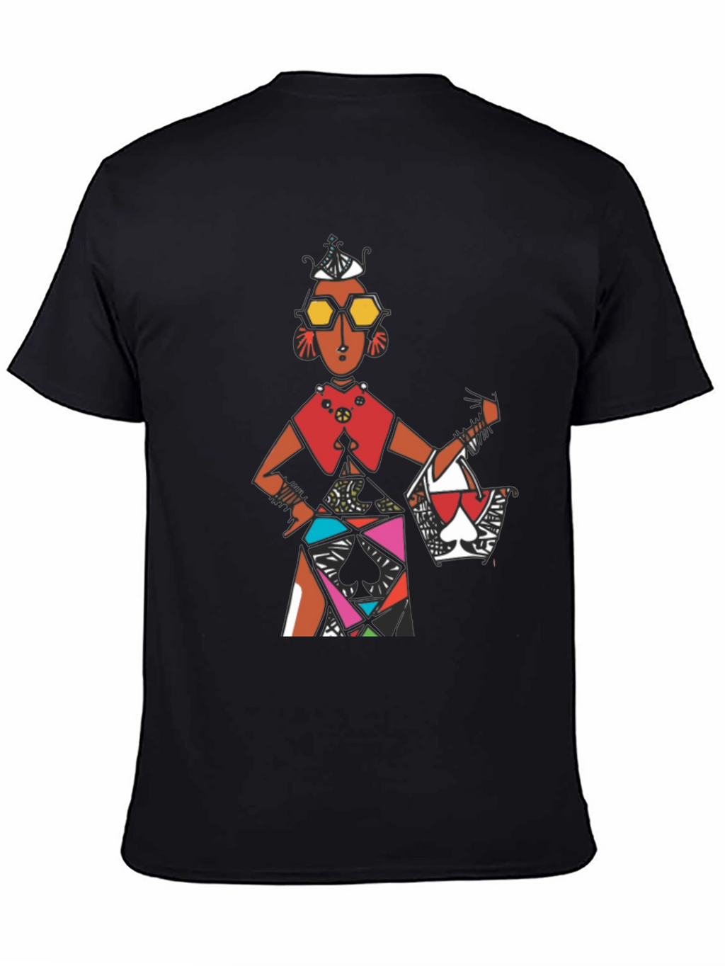 Abstract Art Graphic Tee - Stylish Unisex T-Shirt