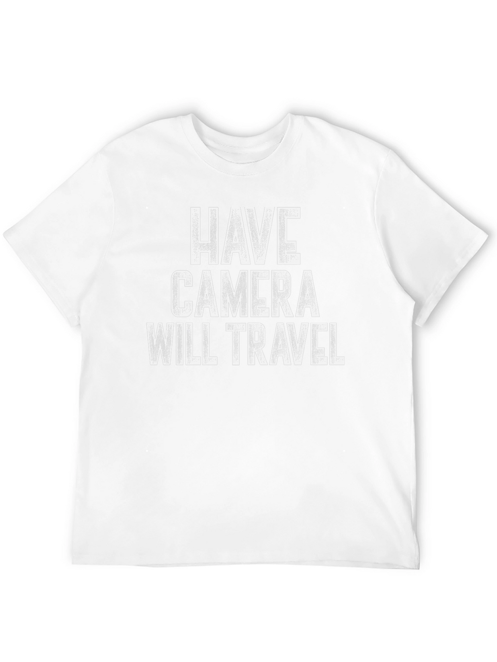 Have Camera Will Travel Black T-Shirt
