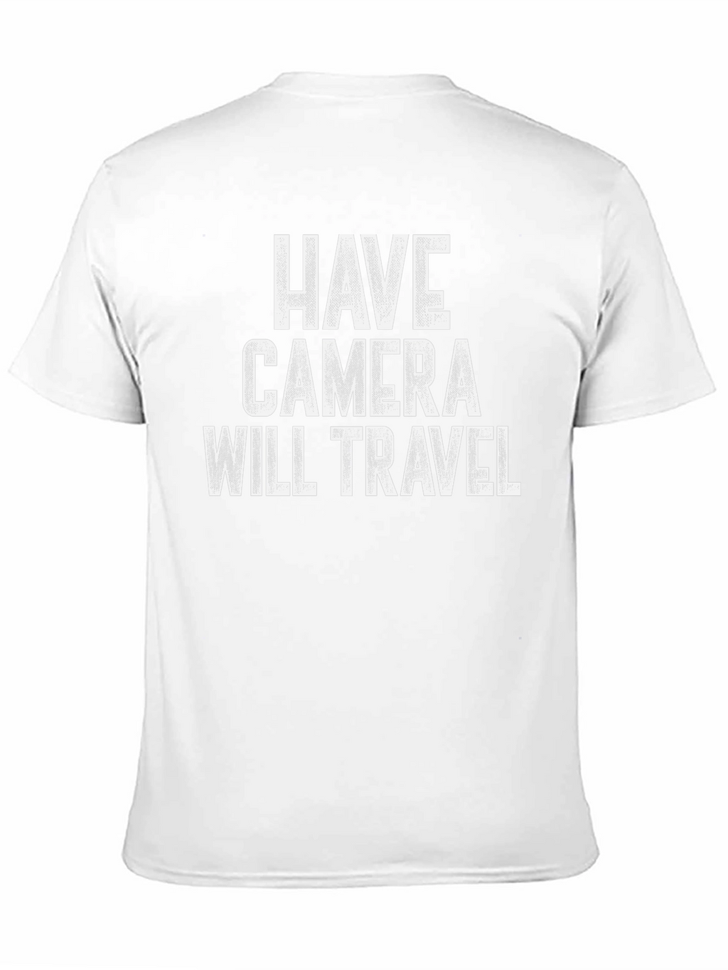 Have Camera Will Travel Black T-Shirt
