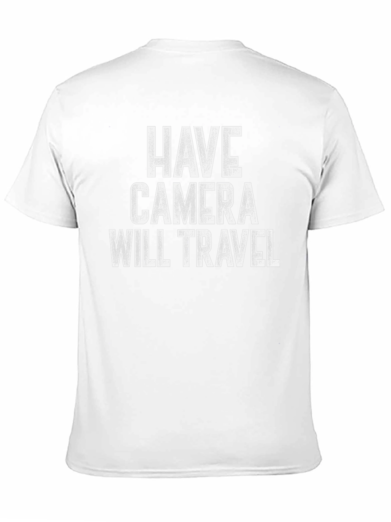 Have Camera Will Travel Black T-Shirt
