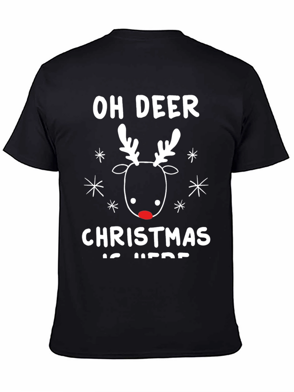 Oh Deer Christmas T-Shirt - Holiday Festive Tee