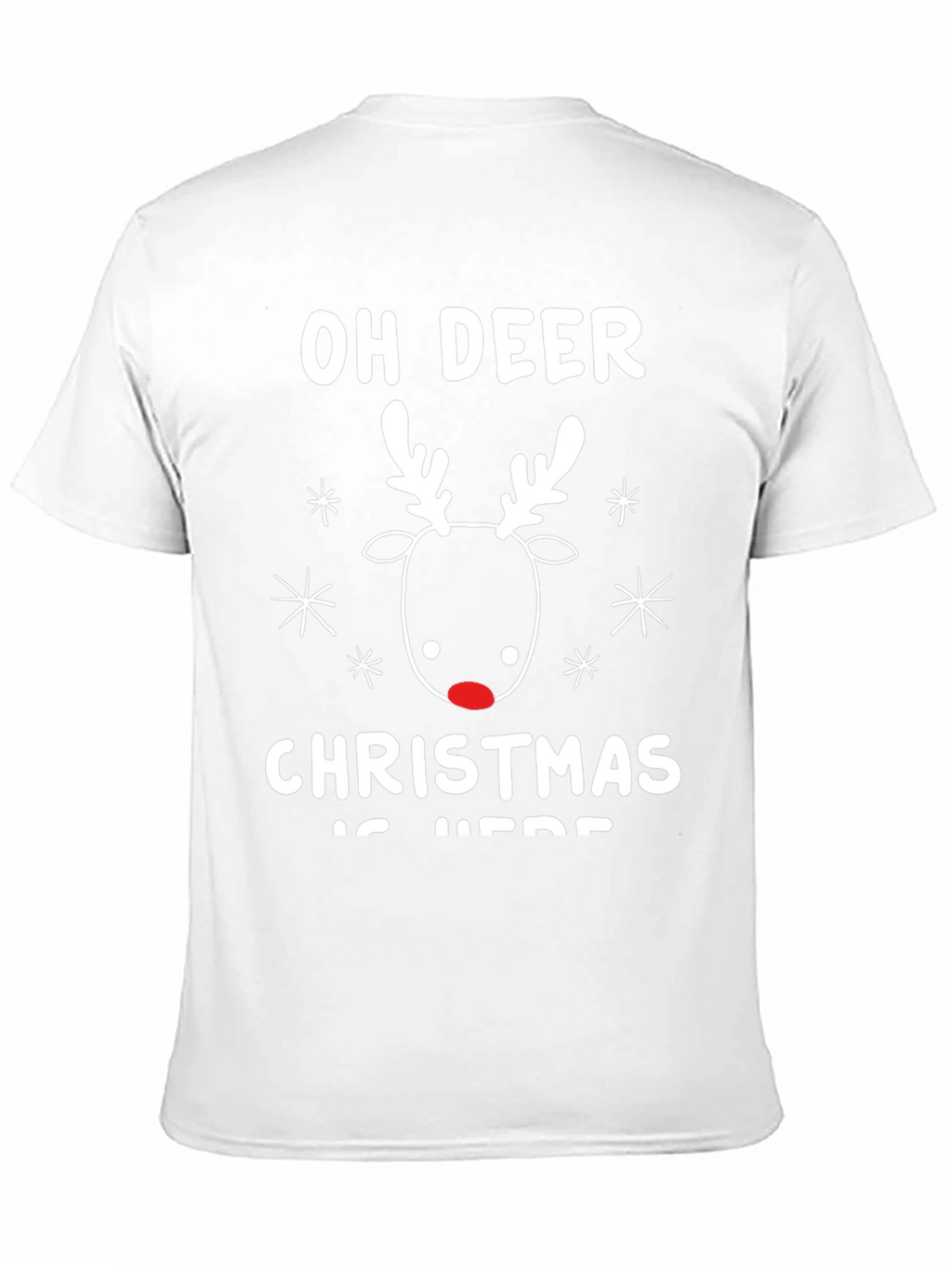 Oh Deer Christmas T-Shirt - Holiday Festive Tee