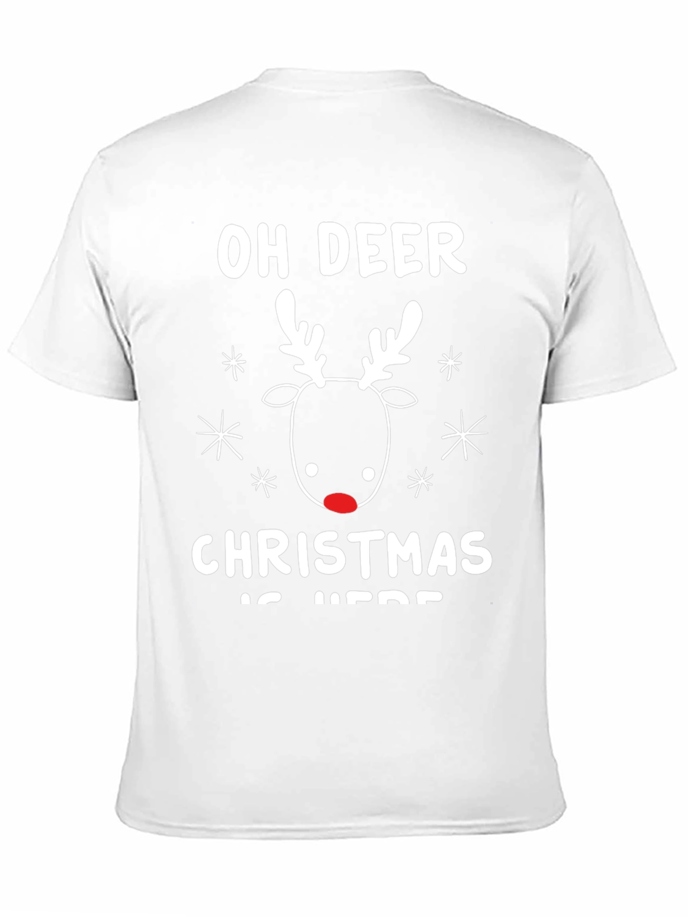 Oh Deer Christmas T-Shirt - Holiday Festive Tee