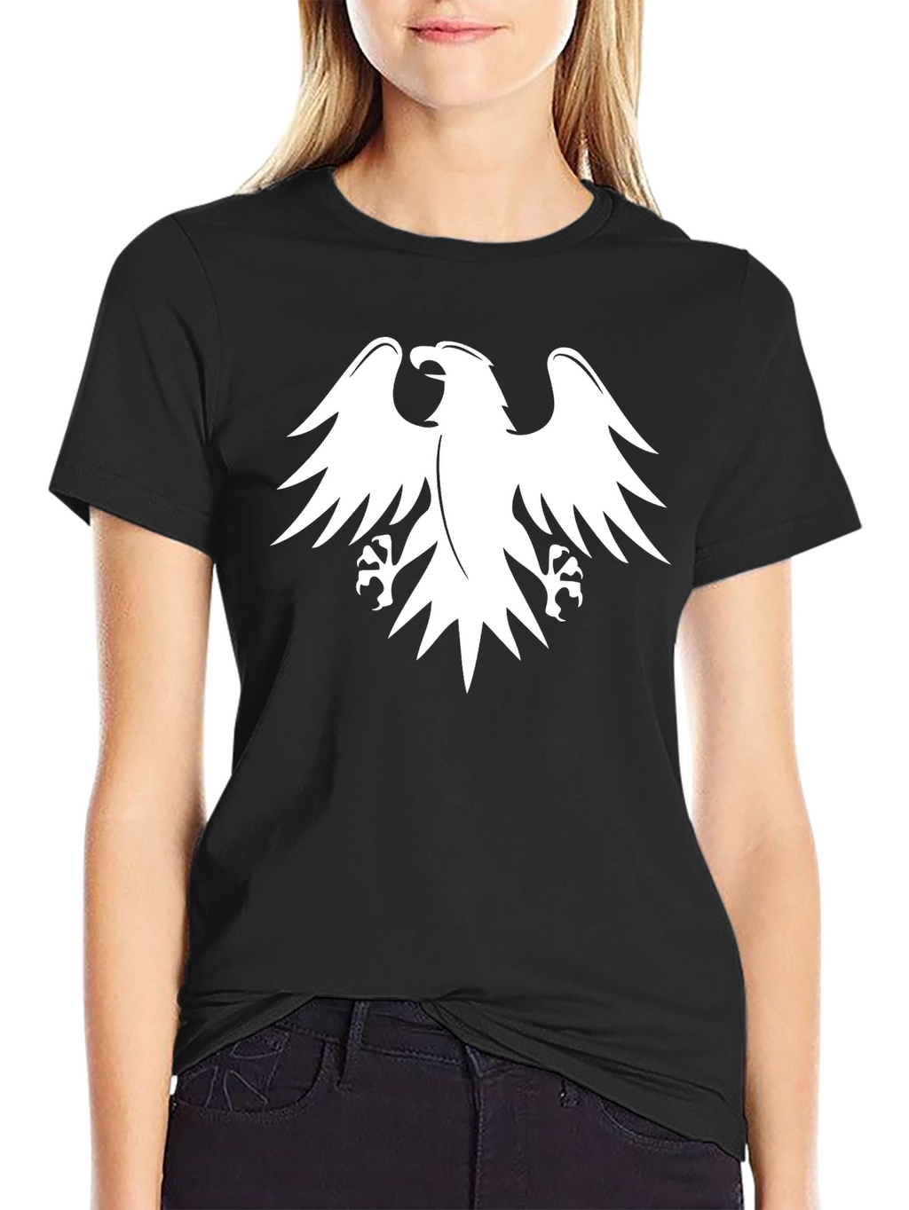 Black Eagle Graphic Tee - Stylish Casual Wear