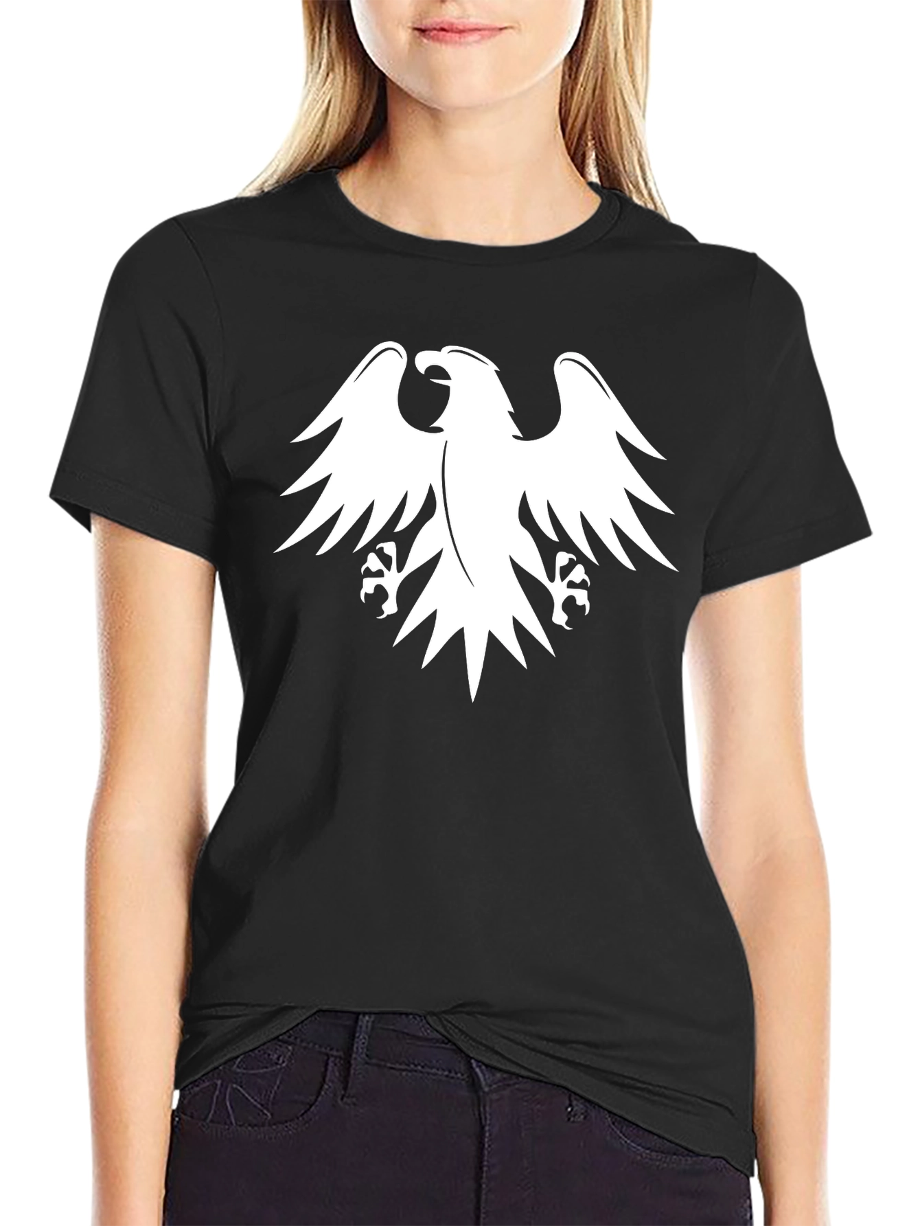 Black Eagle Graphic Tee - Stylish Casual Wear