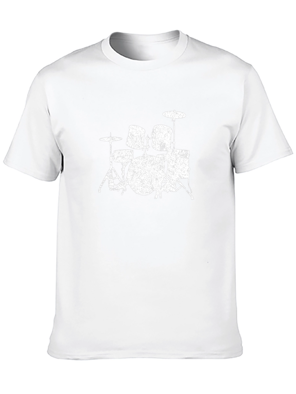 Drum Kit Graphic Tee - Musician T-Shirt