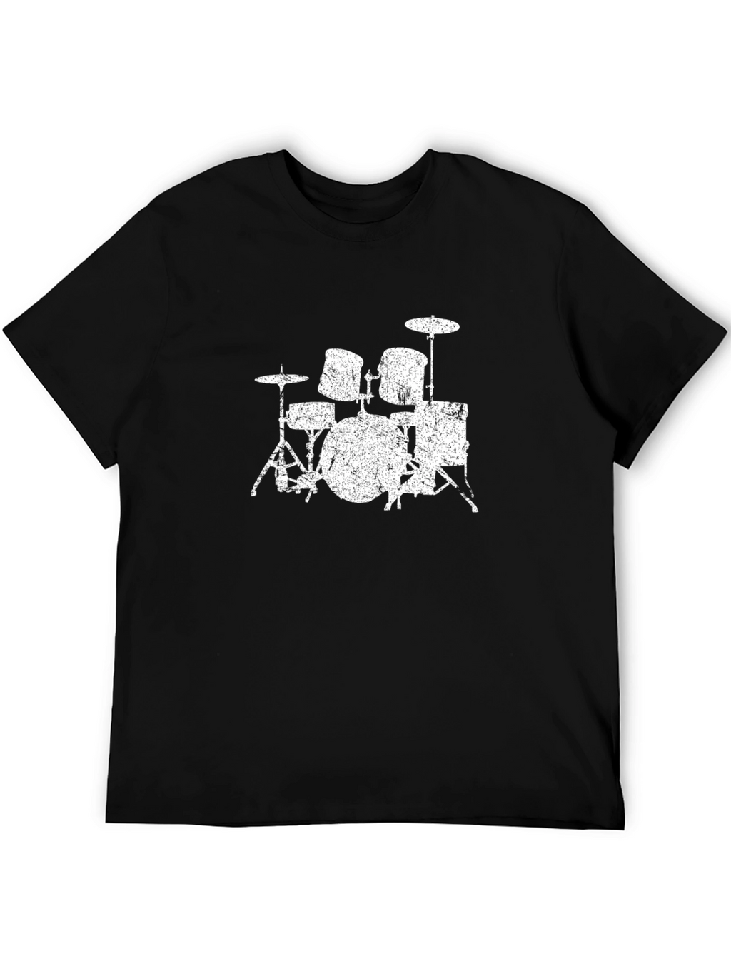 Drum Kit Graphic Tee - Musician T-Shirt