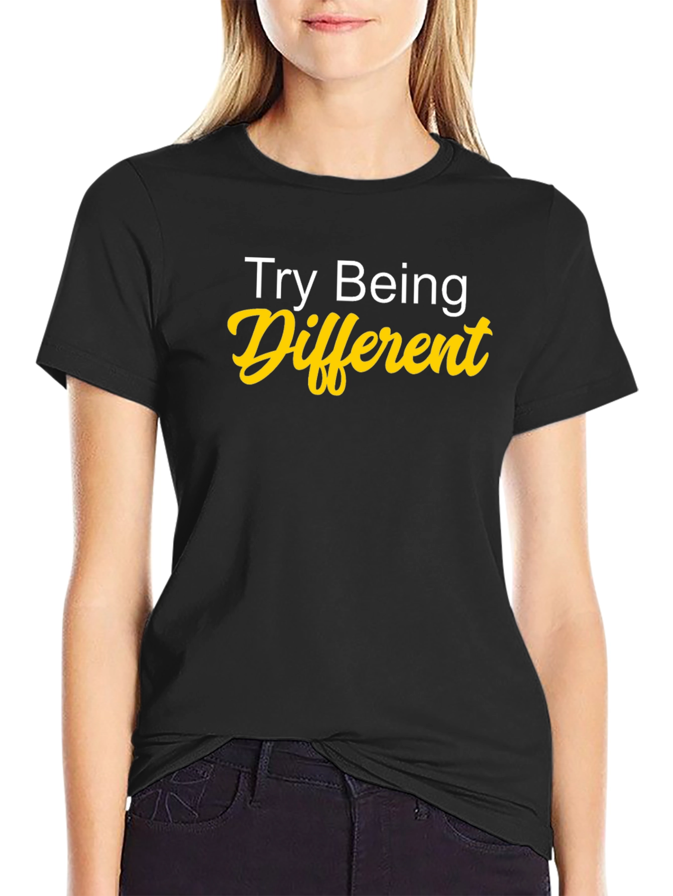 Try Being Different Graphic Tee