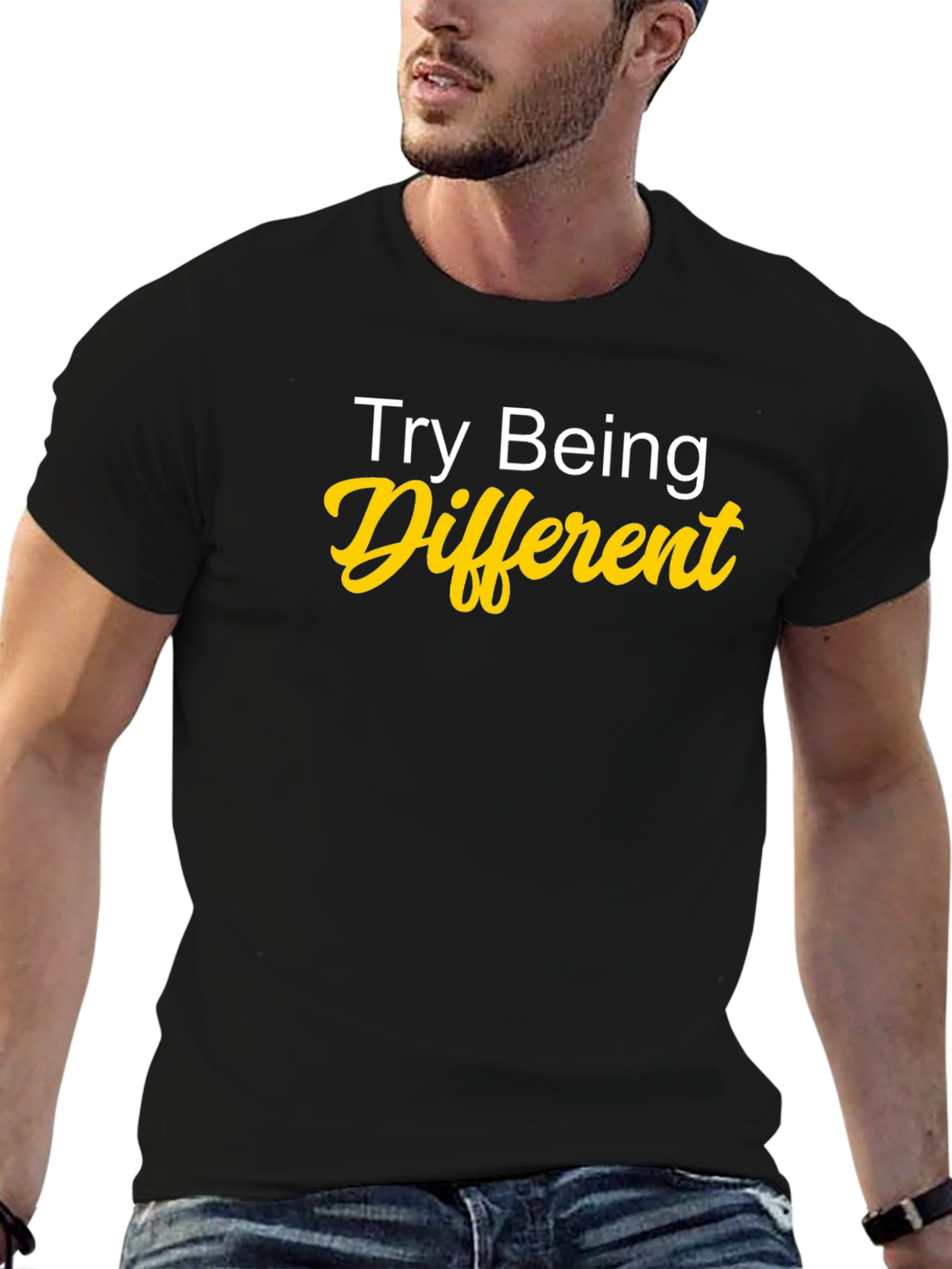 Try Being Different Graphic Tee