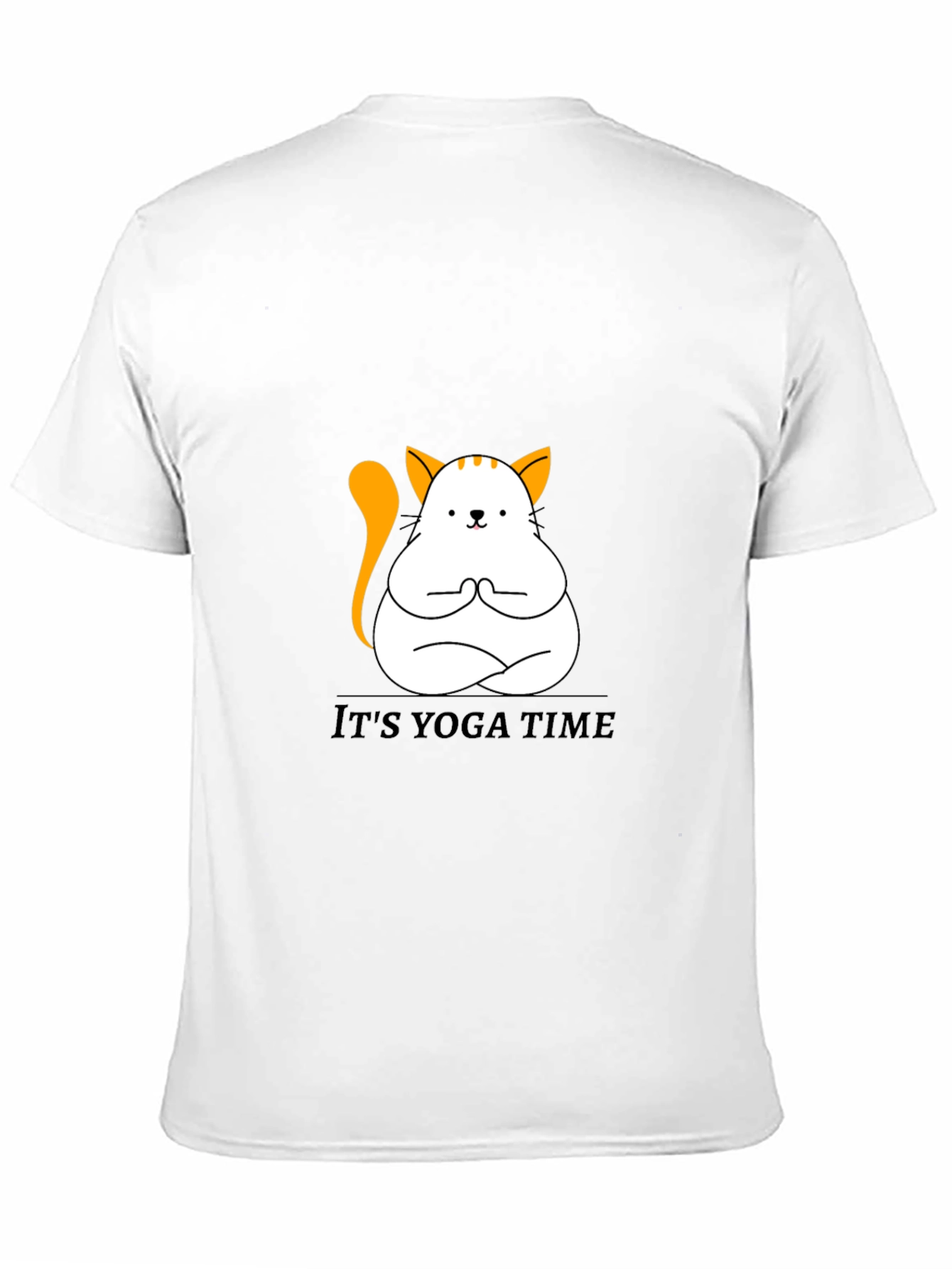 Yoga Cat T-Shirt - Meditating Kitten Tee