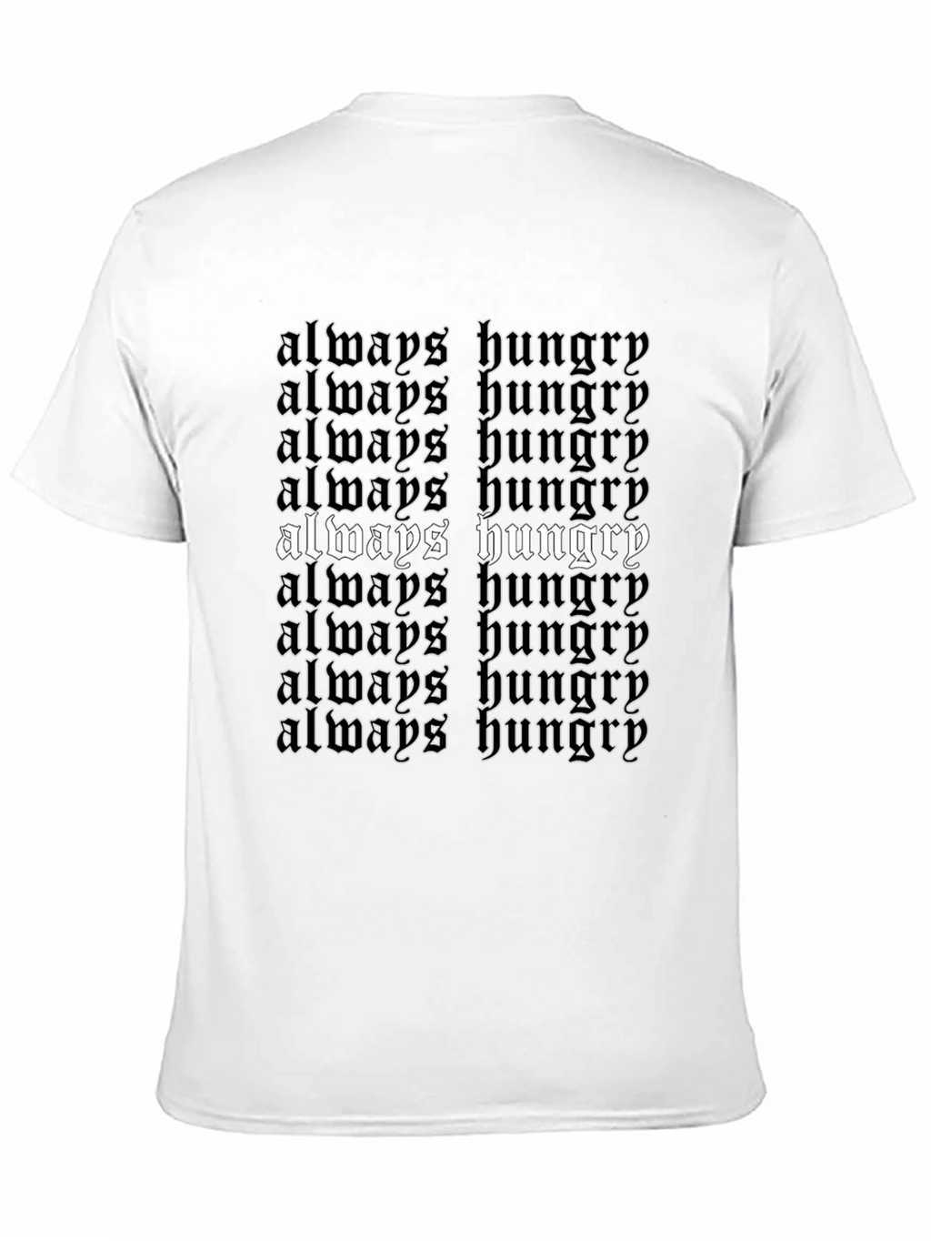 Always Hungry Black T-Shirt
