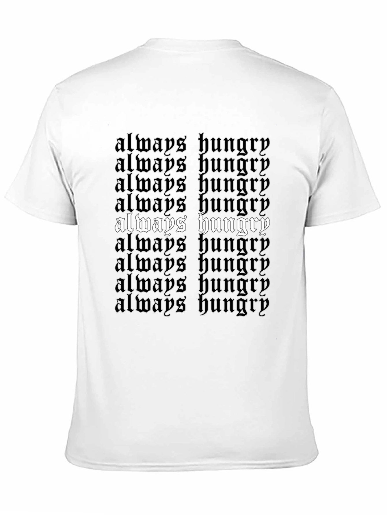 Always Hungry Black T-Shirt