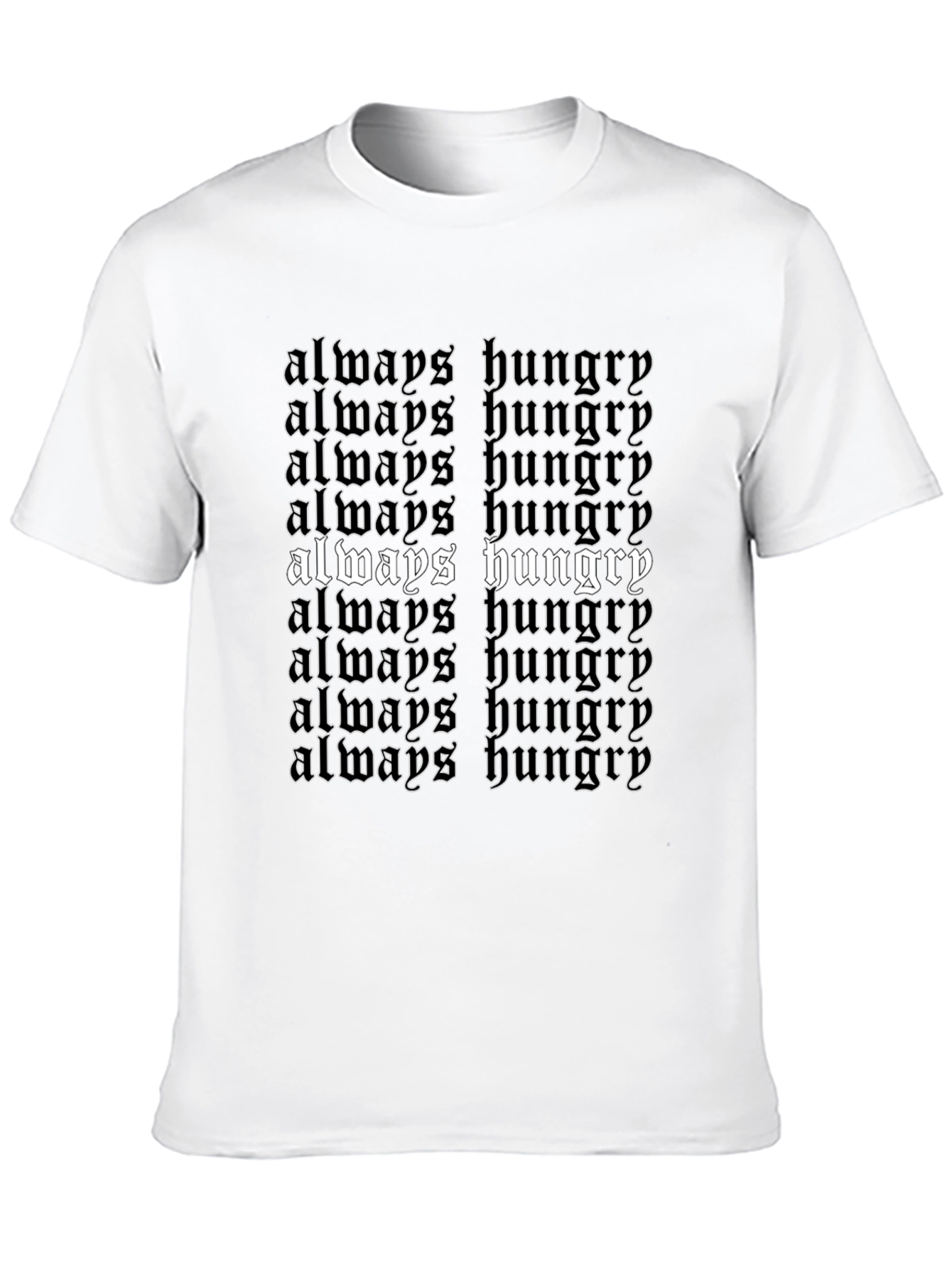 Always Hungry Black T-Shirt