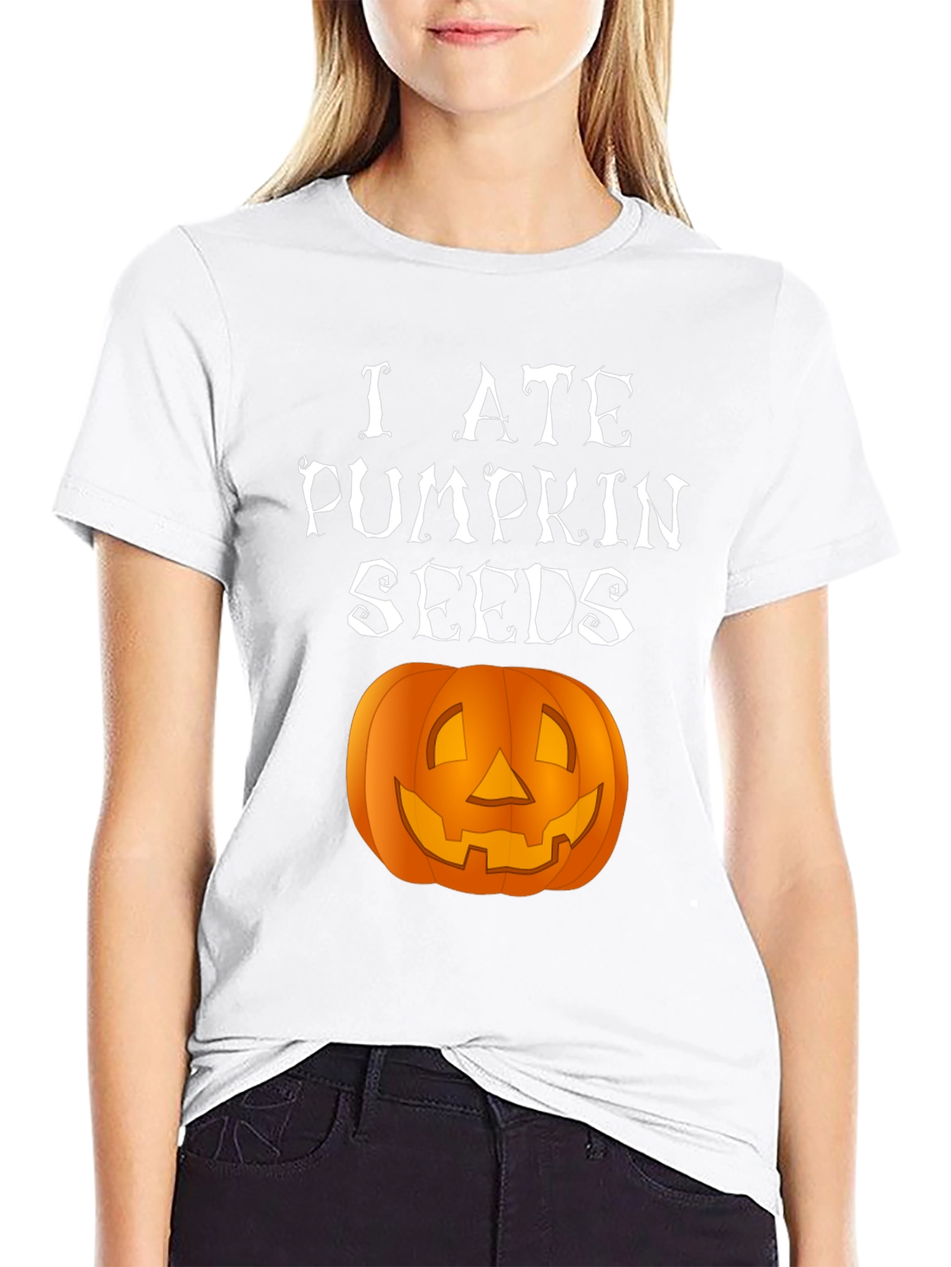 I Ate Pumpkin Seeds Halloween T-Shirt