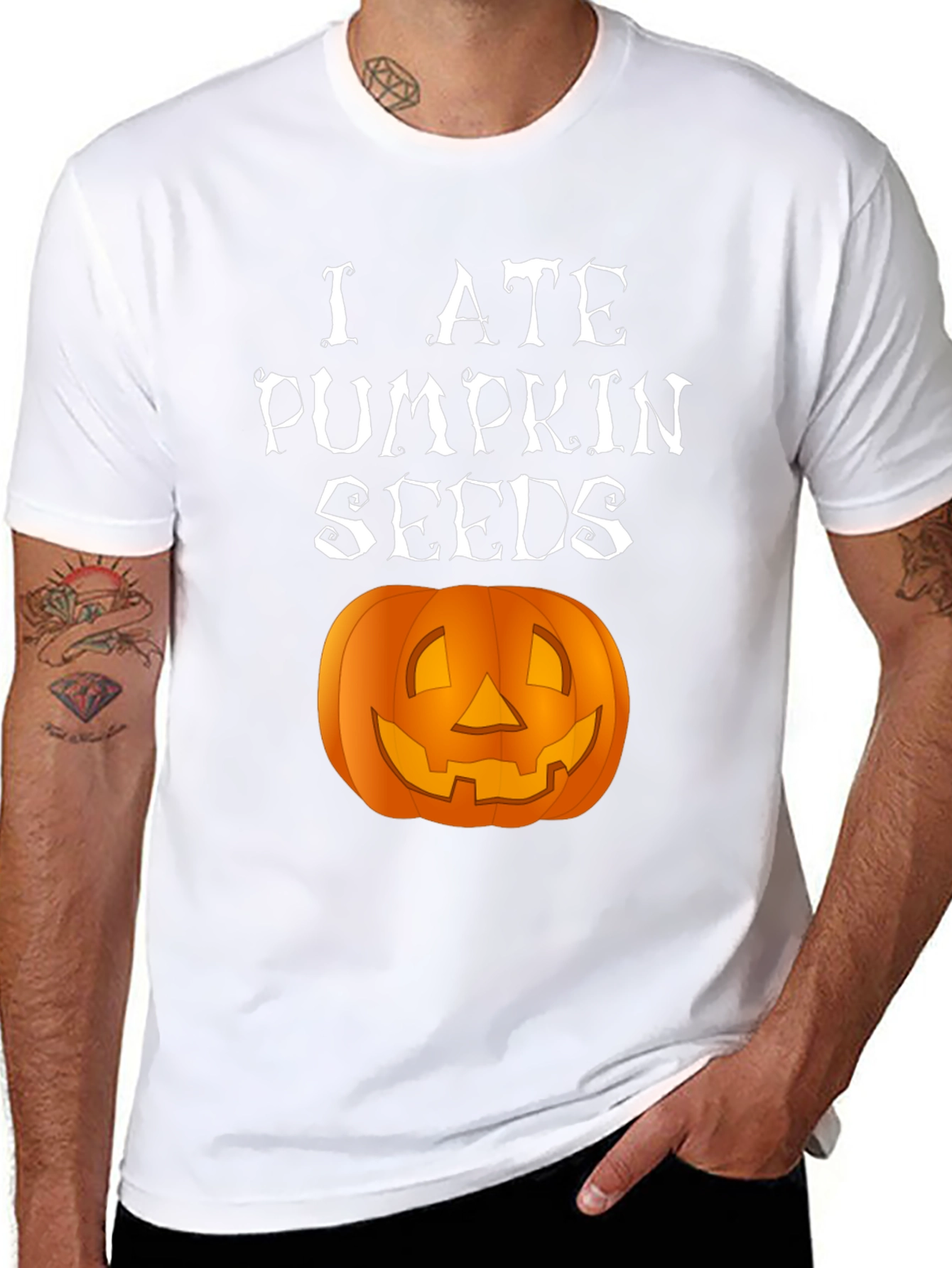 I Ate Pumpkin Seeds Halloween T-Shirt