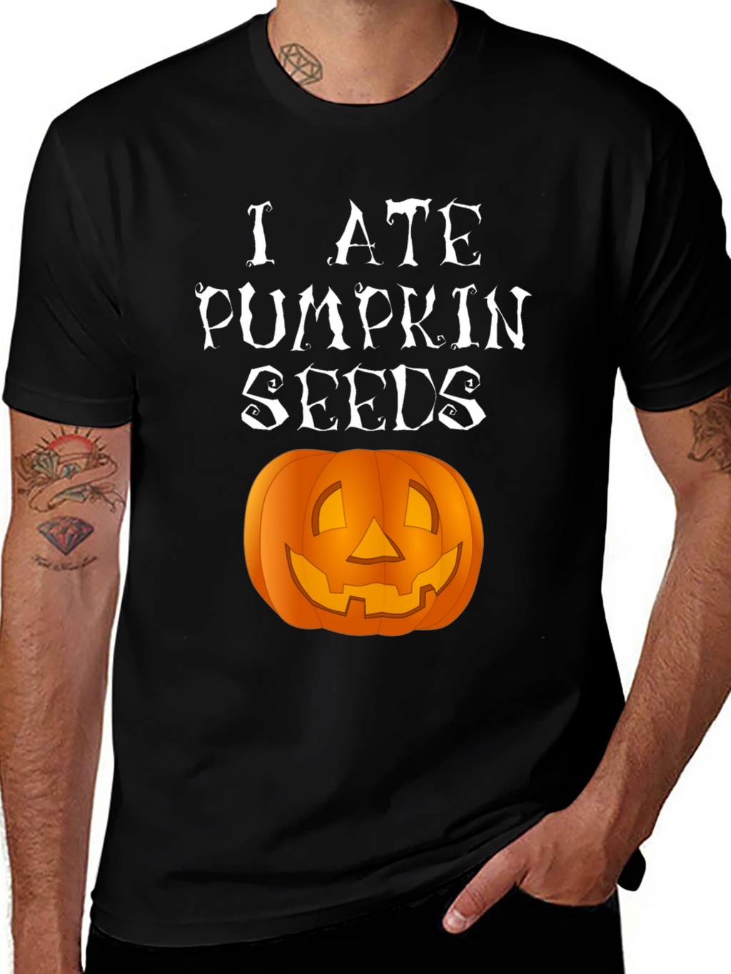 I Ate Pumpkin Seeds Halloween T-Shirt