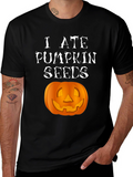 I Ate Pumpkin Seeds Halloween T-Shirt
