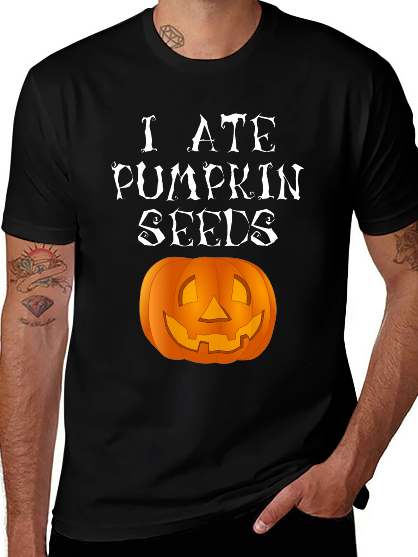 I Ate Pumpkin Seeds Halloween T-Shirt