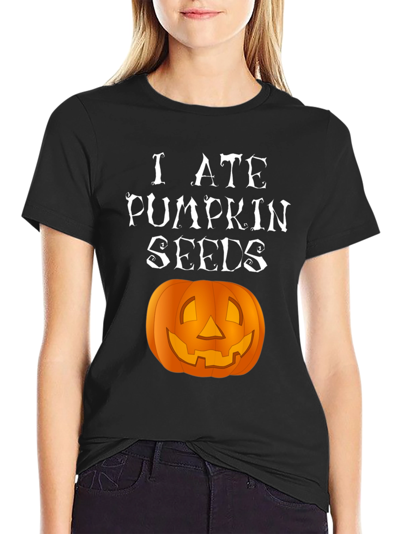 I Ate Pumpkin Seeds Halloween T-Shirt