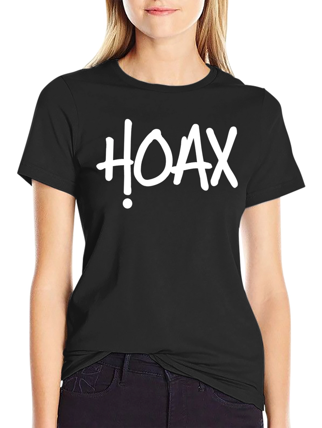HOAX Graphic Tee - Bold Statement T-Shirt