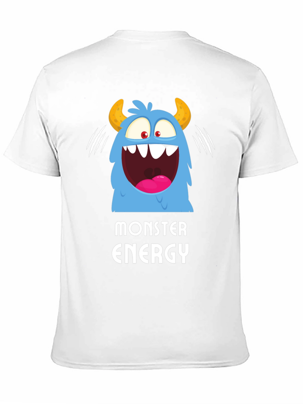 Monster Energy Graphic Print Black T-Shirt